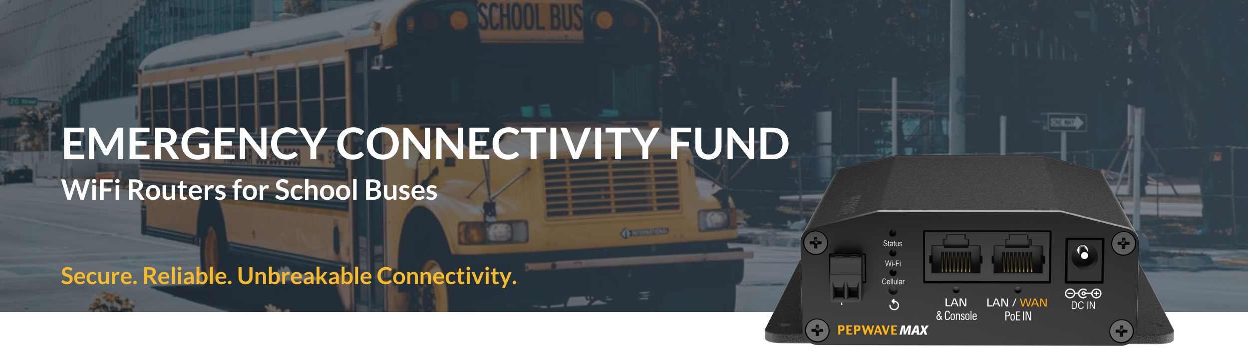 ECF Fund - WI-Fi Routers for School Buses